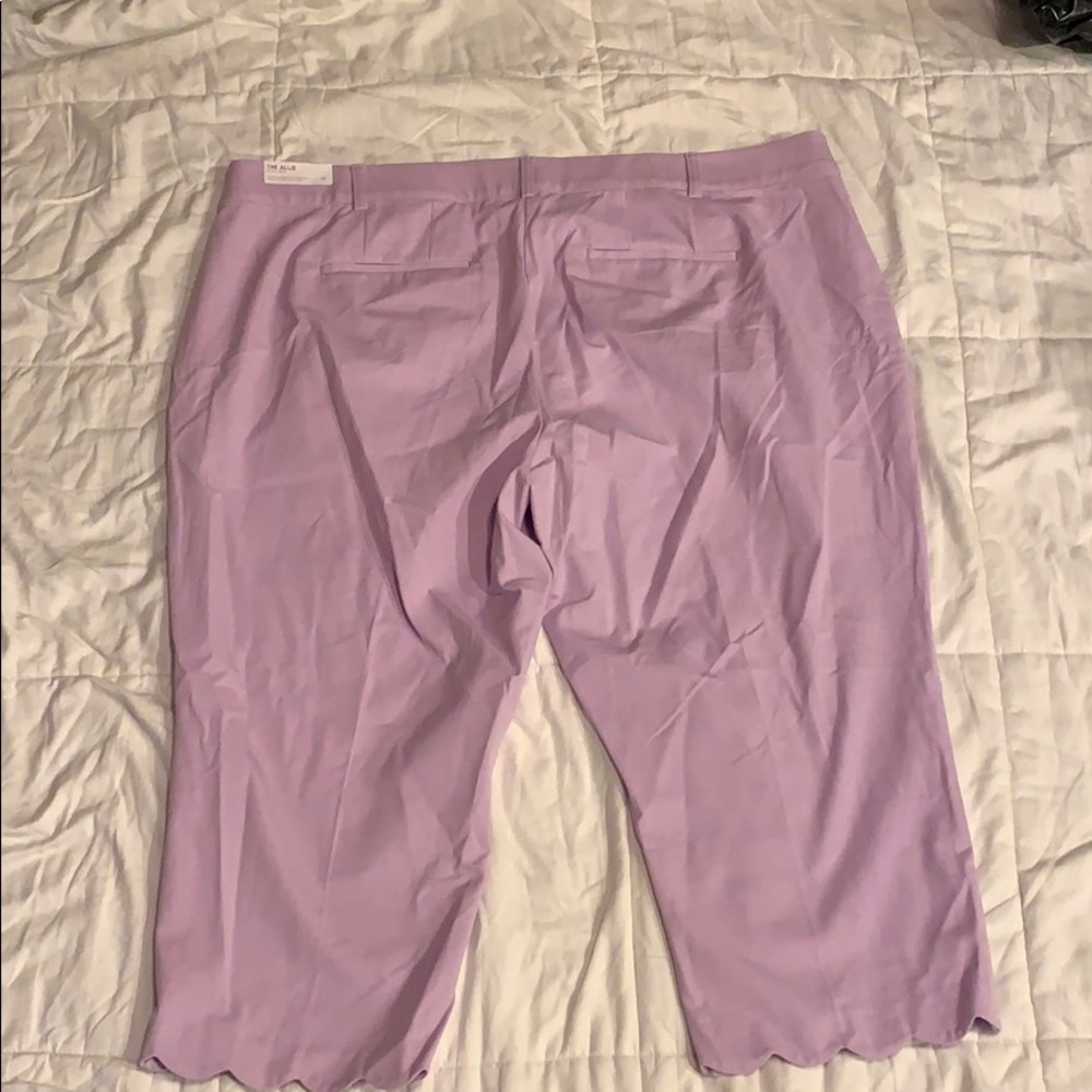 Plus size 28 cropped career pants NWT - Picture 5 of 6